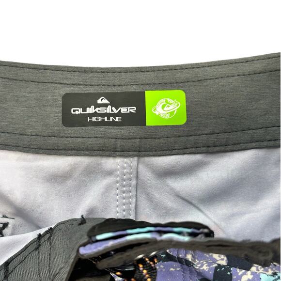 QUIKSILVER Highline Boys Board Shorts 28/14 NWOT - Picture 4 of 6